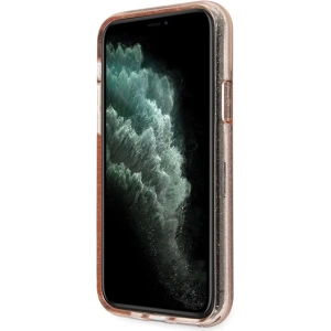 Hurtownia GSM - Case Guess GUHCN65PCGLPI Apple iPhone 11 Pro Max rosa/pink Hartschale Glitter - GUE1815PNK - {ean13} - Hurt
