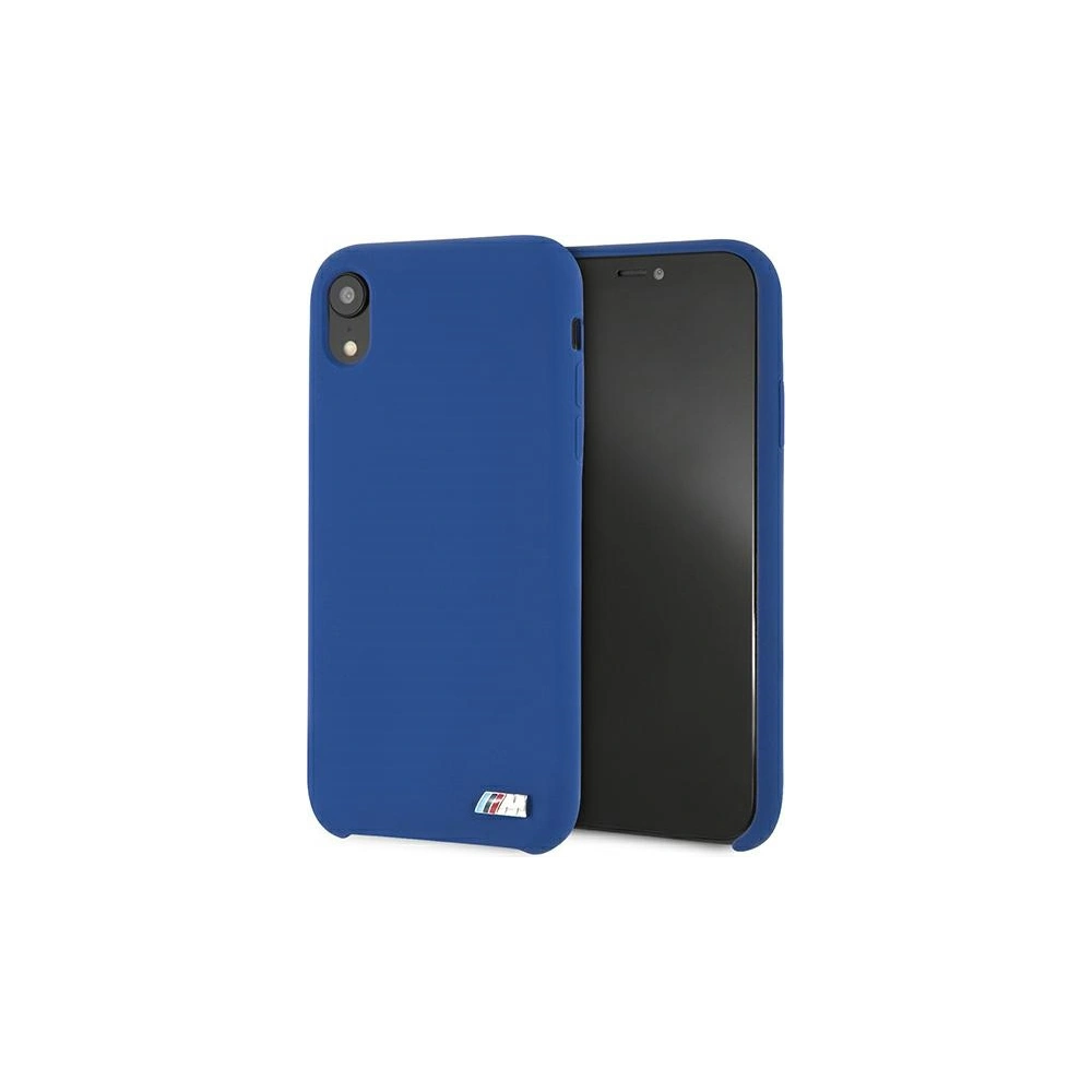 Hurtownia GSM - Etui BMW BMHCI61MSILNA Apple iPhone XR modrý/námorníkový hardcase silikonová M Collection - BMW291NAV - {ean13} - Hurt