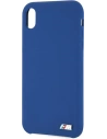 Hurtownia GSM - Etui BMW BMHCI61MSILNA Apple iPhone XR niebieski/navy hardcase Silicone M Collection - BMW291NAV - {ean13} - Hurt