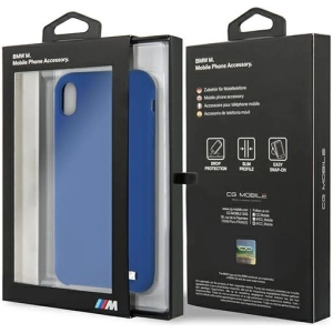 Hurtownia GSM - Etui BMW BMHCI61MSILNA Apple iPhone XR niebieski/navy hardcase Silicone M Collection - BMW291NAV - {ean13} - Hurt