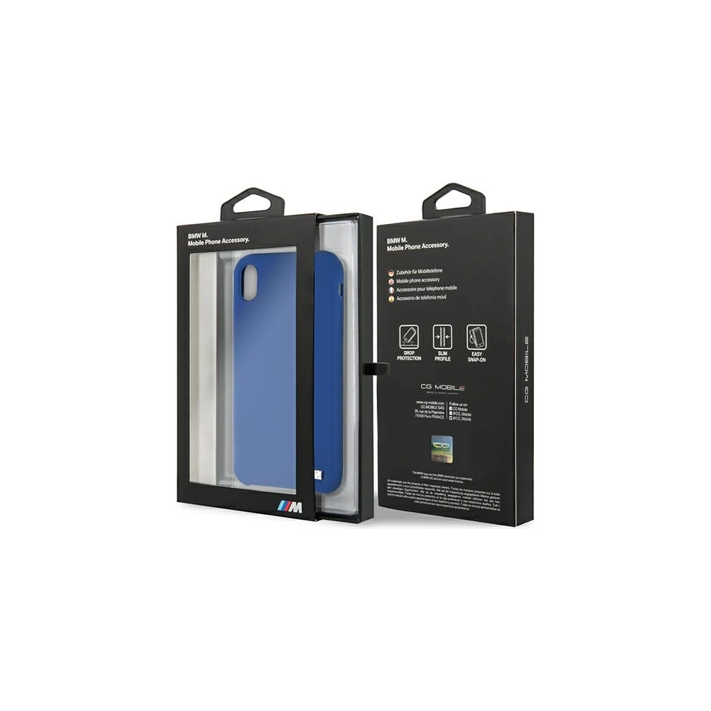 Hurtownia GSM - Etui BMW BMHCI61MSILNA Apple iPhone XR modrý/námorníkový hardcase silikonová M Collection - BMW291NAV - {ean13} - Hurt
