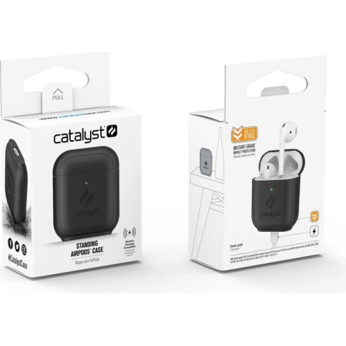 Etui Catalyst Standing Apple AirPods 1/2 czarne