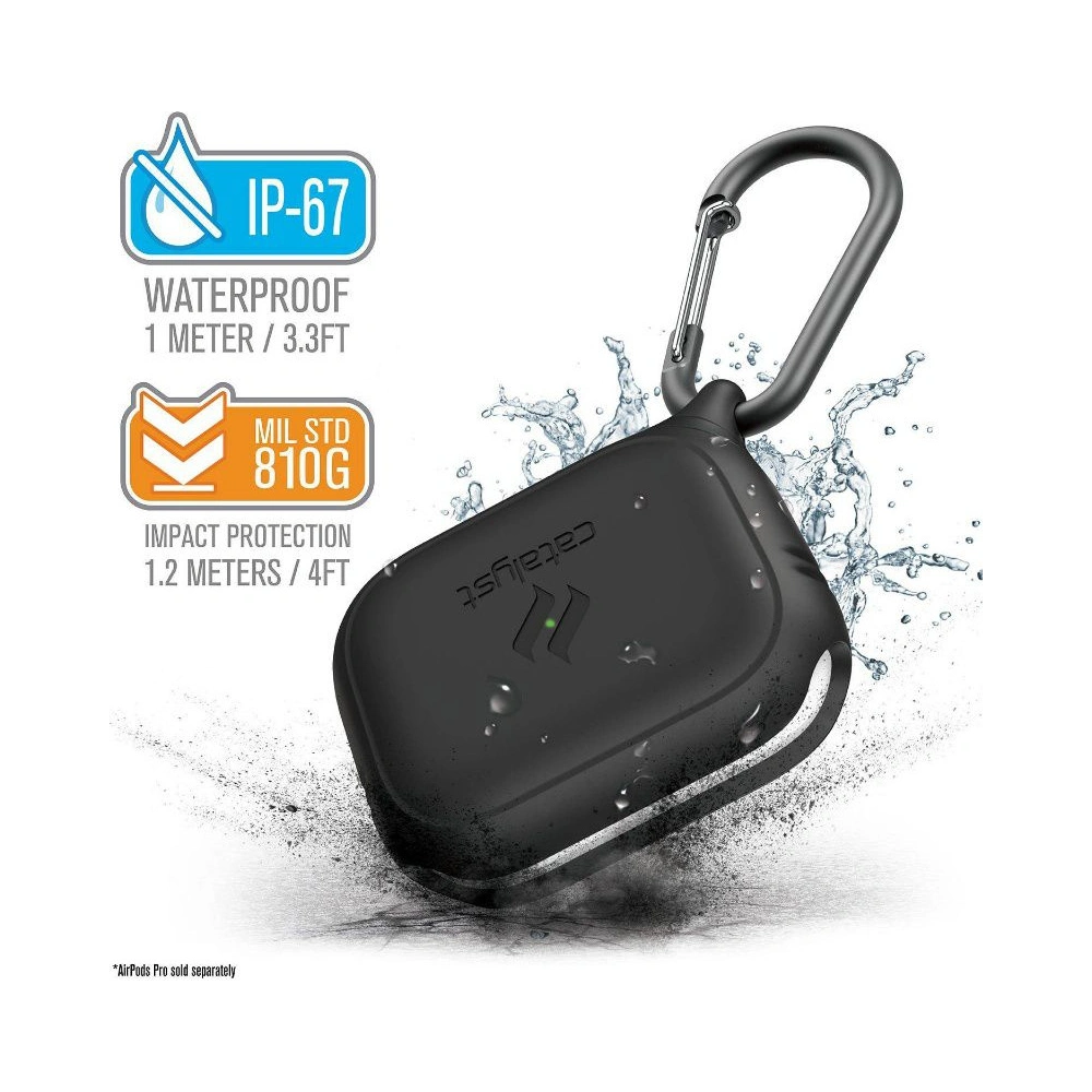 Hurtownia GSM - Etui Catalyst Waterproof Apple AirPods Pro černé - CAT005BLK - {ean13} - Hurt
