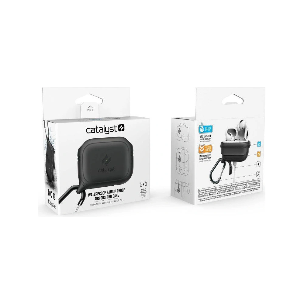 Hurtownia GSM - Etui Catalyst Waterproof Apple AirPods Pro černé - CAT005BLK - {ean13} - Hurt