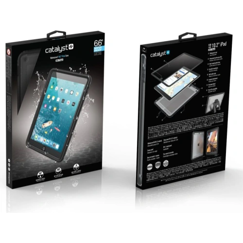 Etui Catalyst Waterproof Apple iPad 10.2 2019/2020 (7. i 8. generacji) czarne