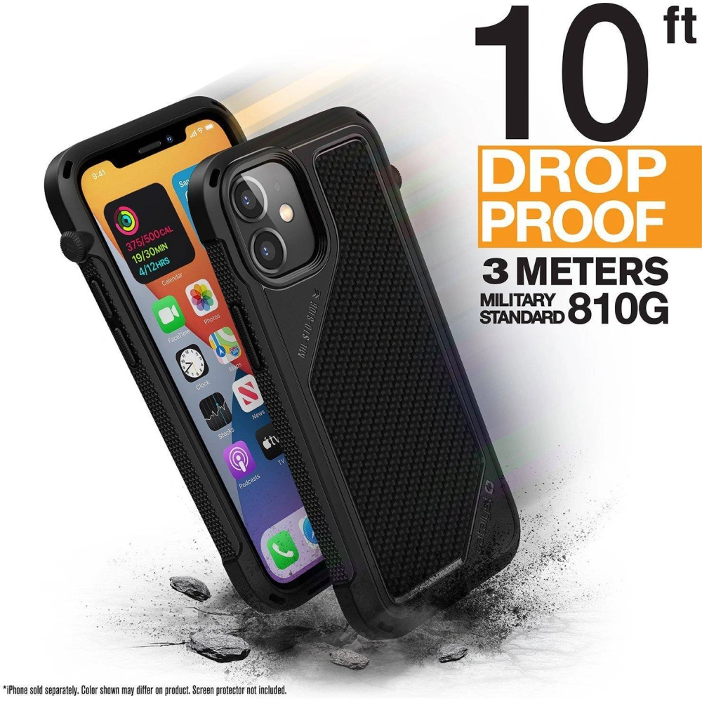 Hurtownia GSM - Etui Catalyst Vibe Apple iPhone 12 mini černé - CAT014BLK - {ean13} - Hurt