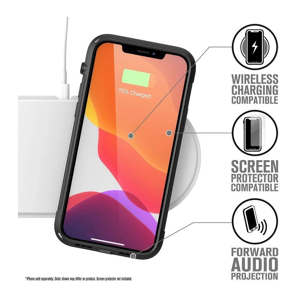 Hurtownia GSM - Etui Catalyst Vibe Apple iPhone 12/12 Pro černé - CAT015BLK - {ean13} - Hurt