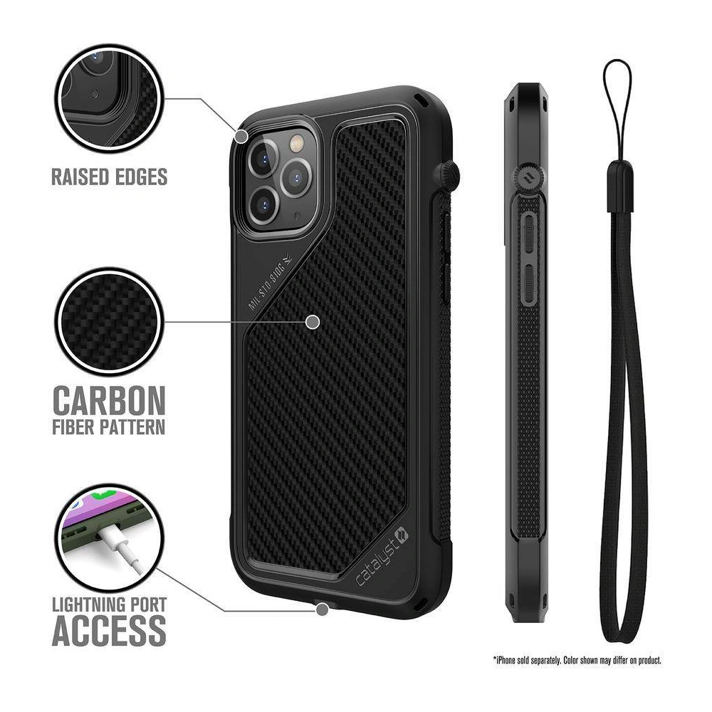 Hurtownia GSM - Etui Catalyst Vibe Apple iPhone 12/12 Pro černé - CAT015BLK - {ean13} - Hurt