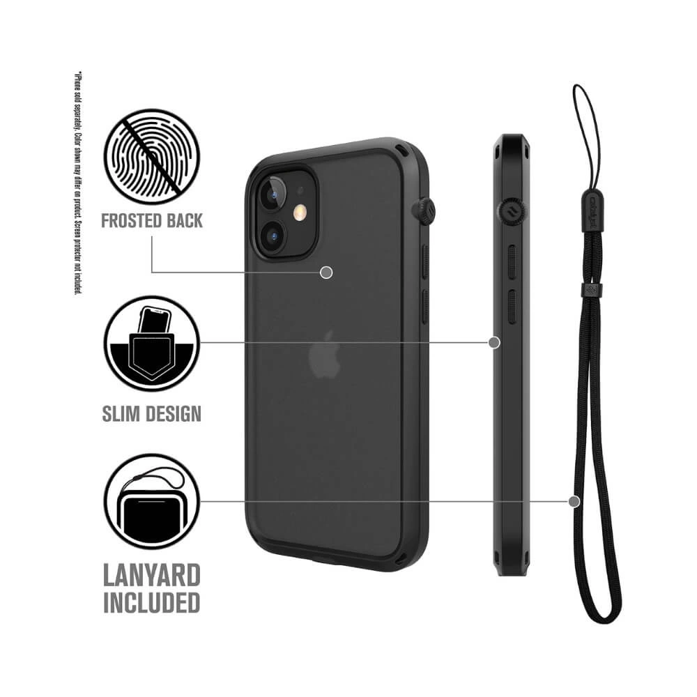 Hurtownia GSM - Case Catalyst Influence Apple iPhone 12 mini schwarz - CAT016BLK - {ean13} - Hurt