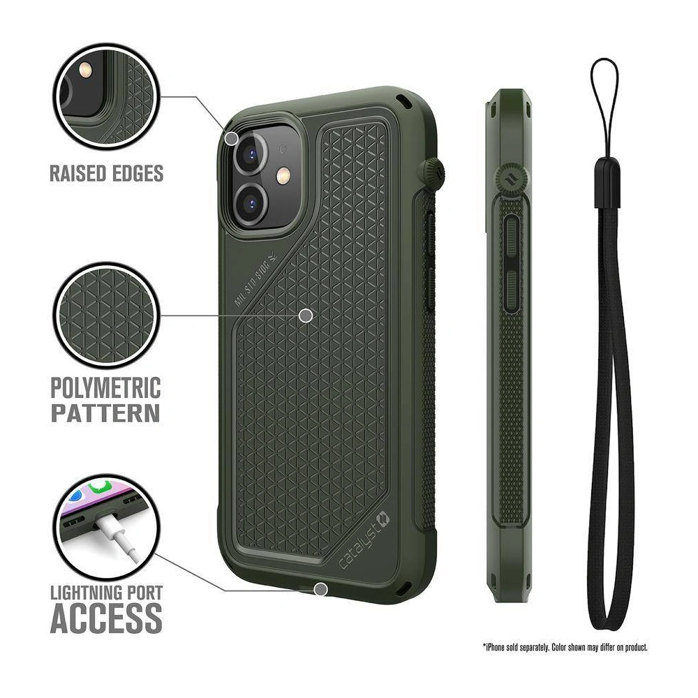 Hurtownia GSM - Case Catalyst Vibe Apple iPhone 12 mini grün - CAT017GRN - {ean13} - Hurt