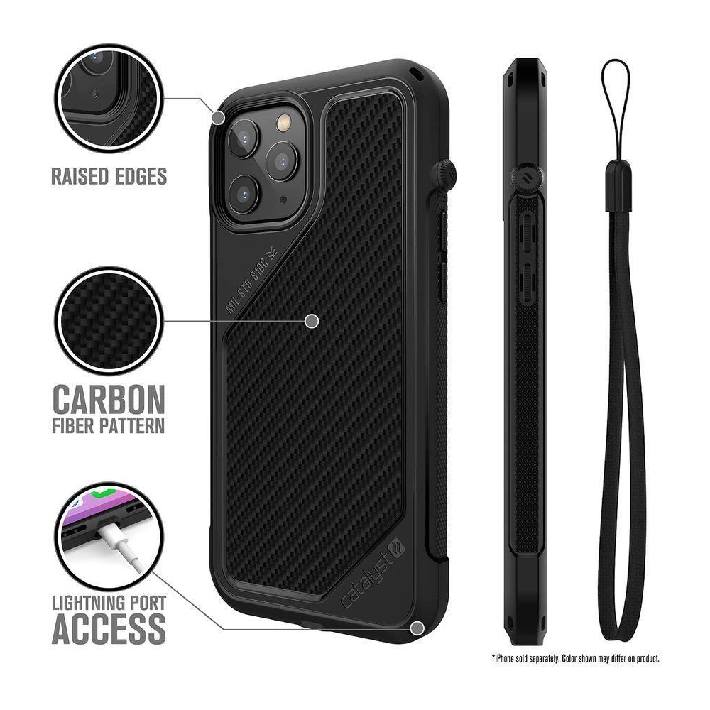 Hurtownia GSM - Etui Catalyst Vibe Apple iPhone 12 Pro Max černé - CAT019BLK - {ean13} - Hurt