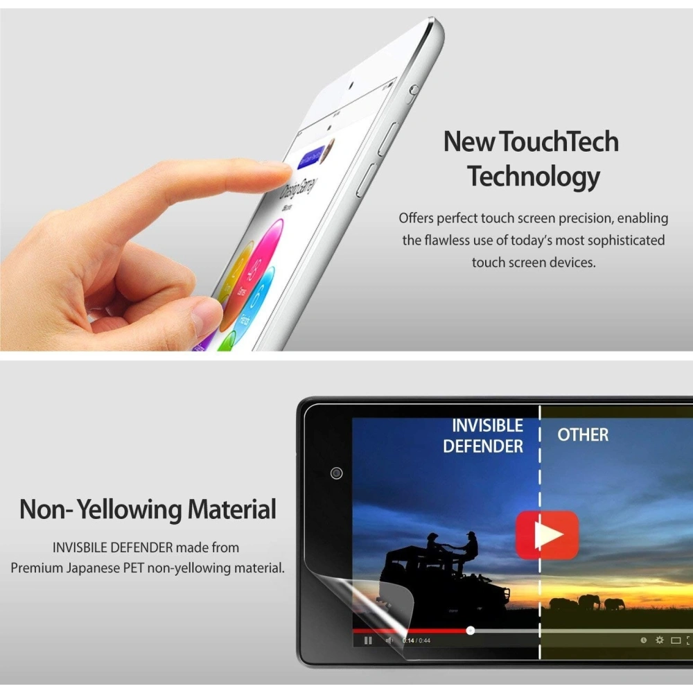 Fólie Ringke Invisible Defender pro Sony Xperia Z3 Compact Full Cover