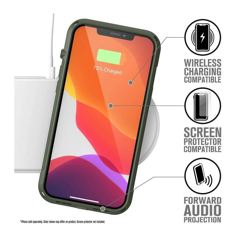 Hurtownia GSM - Etui Catalyst Vibe Apple iPhone 12 Pro Max zelené - CAT020GRN - {ean13} - Hurt