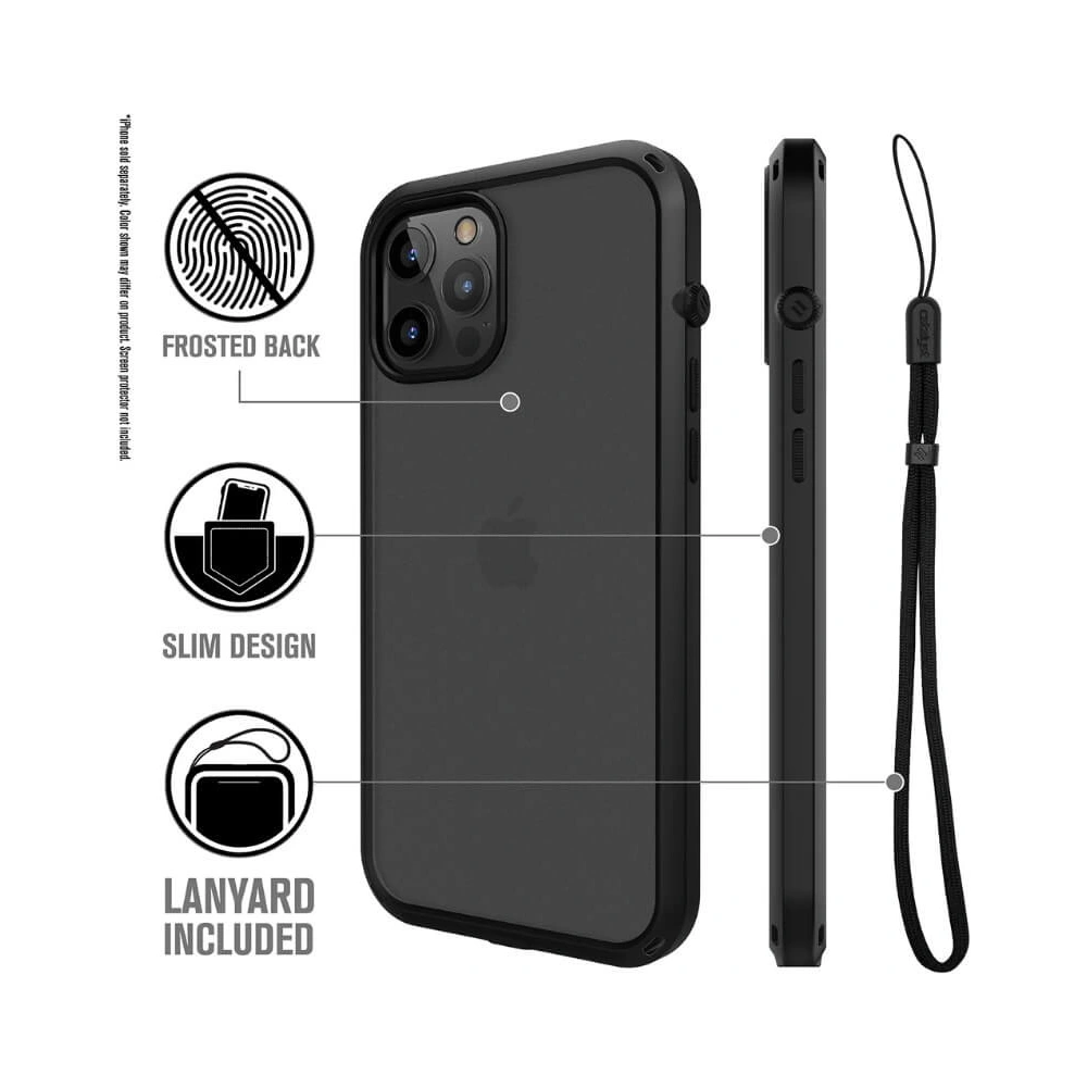 Hurtownia GSM - Etui Catalyst Influence Apple iPhone 12 Pro Max czarne - CAT023BLK - {ean13} - Hurt