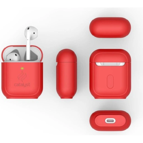 Etui Catalyst Standing Apple AirPods 1/2 czerwone