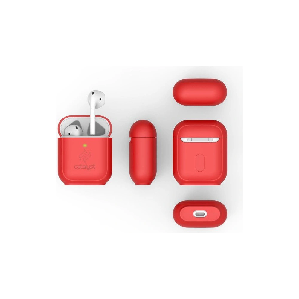 Hurtownia GSM - Etui Catalyst Standing Apple AirPods 1/2 červené - CAT027RED - {ean13} - Hurt