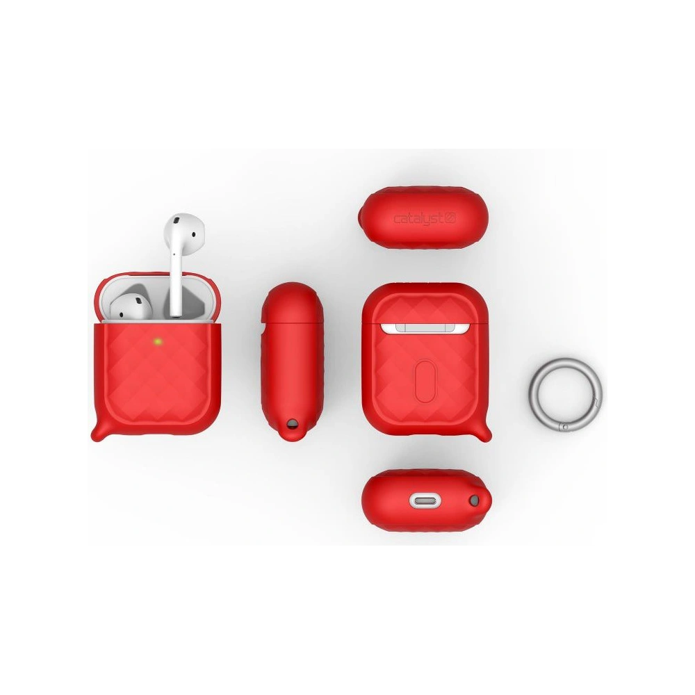 Hurtownia GSM - Etui Catalyst Ring Clip Apple AirPods 1/2 červené - CAT028RED - {ean13} - Hurt