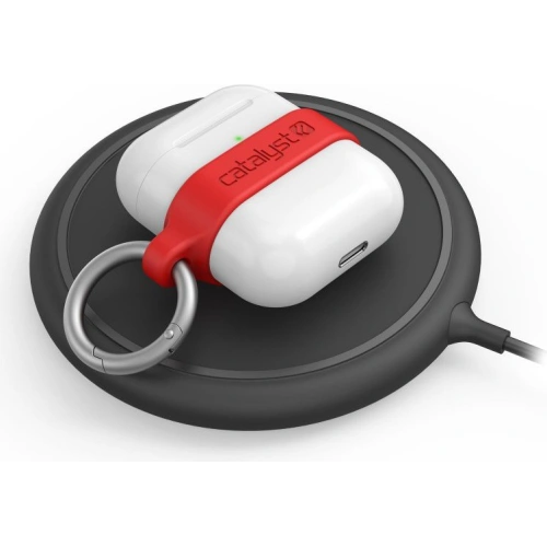 Etui Catalyst Minimalist Apple AirPods 1/2 biało-czerwone