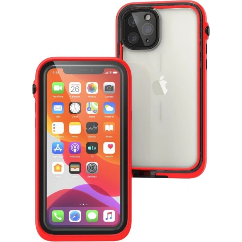 Etui Catalyst Waterproof Apple iPhone 11 Pro czerwono-czarne