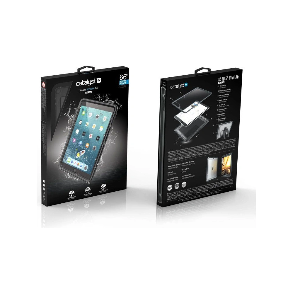 Hurtownia GSM - Etui Catalyst Waterproof Apple iPad Air 10.5 2019 (3. generacji) czarne - CAT042BLK - {ean13} - Hurt