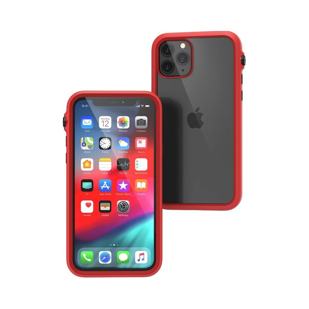 Hurtownia GSM - Etui Catalyst Impact Protection Apple iPhone 11 Pro červeno-černé - CAT047REDBLK - {ean13} - Hurt