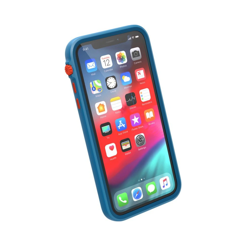 Hurtownia GSM - Etui Catalyst Impact Protection Apple iPhone 11 niebiesko-pomarańczowe - CAT048BLUORG - {ean13} - Hurt