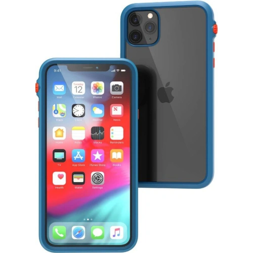 Etui Catalyst Impact Protection Apple iPhone 11 Pro Max niebiesko-pomarańczowe