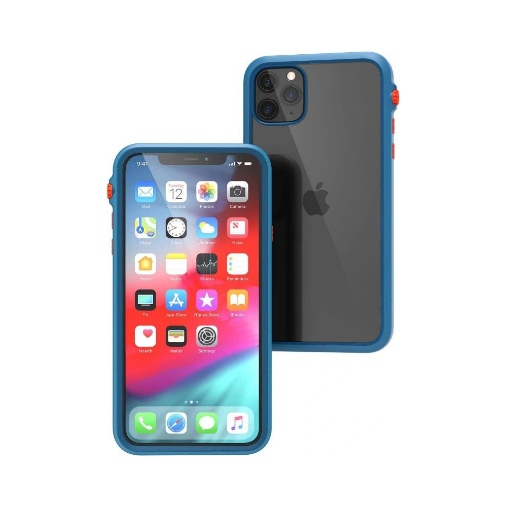 Hurtownia GSM - Etui Catalyst Impact Protection Apple iPhone 11 Pro Max modro-oranžové - CAT051BLUORG - {ean13} - Hurt