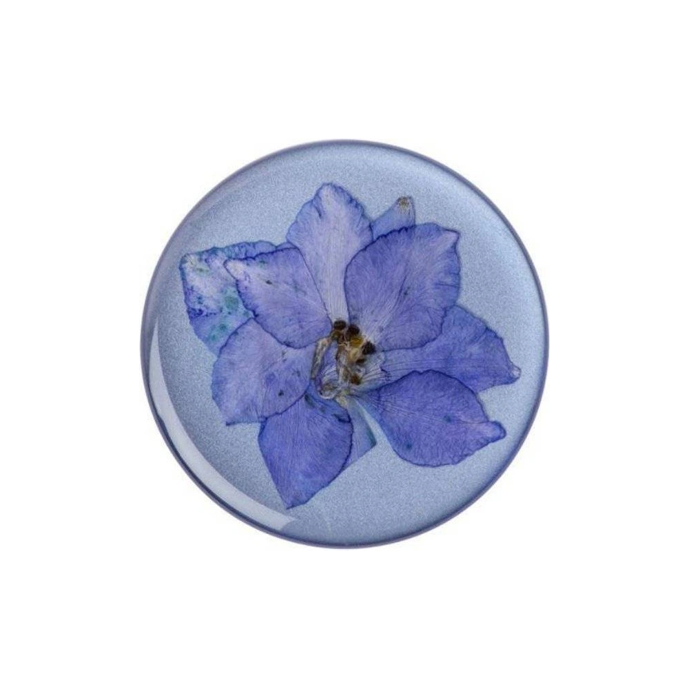 Wholesale POPSOCKETS Holder Premium Pressed Flower Larkspur Purple - POP016 - {ean13} - Hurt