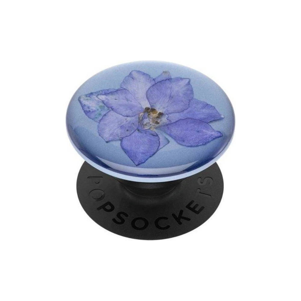 Wholesale POPSOCKETS Holder Premium Pressed Flower Larkspur Purple - POP016 - {ean13} - Hurt