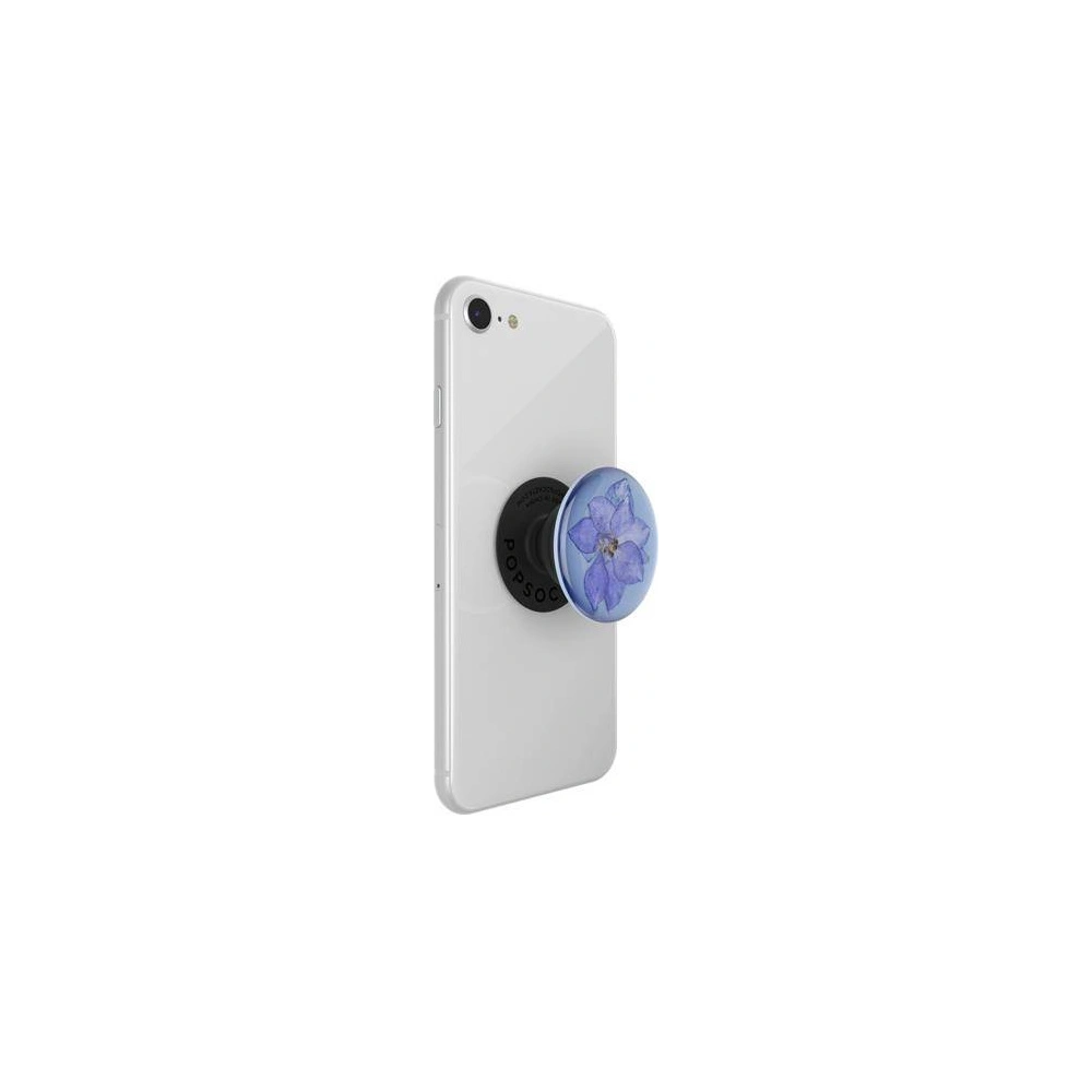 Wholesale POPSOCKETS Holder Premium Pressed Flower Larkspur Purple - POP016 - {ean13} - Hurt