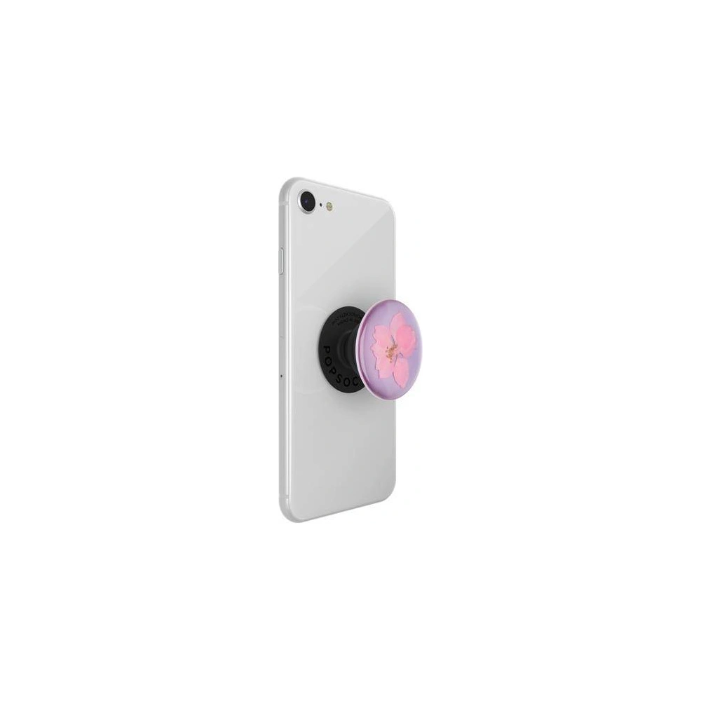 Wholesale POPSOCKETS Holder Premium Pressed Flower Delphinium Pink - POP019 - {ean13} - Hurt