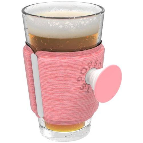 Uchwyt na kubek POPSOCKETS Macaron Pink Melange