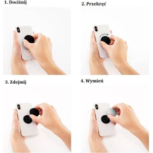 Hurtownia GSM - Etui POPSOCKETS Apple AirPods s přívěskem White - POP049 - {ean13} - Hurt