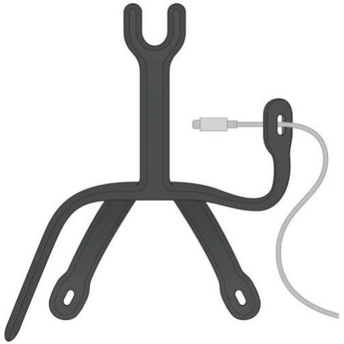 Elastyczny uchwyt do telefonu POPSOCKETS PopMount 2 Flex Black