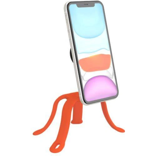 Elastyczny uchwyt do telefonu POPSOCKETS PopMount 2 Flex Tangerine