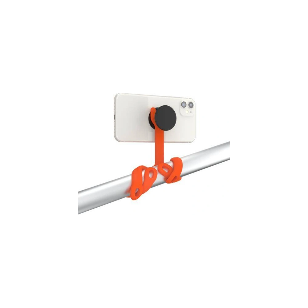 Hurtownia GSM - Elastický držák na telefon POPSOCKETS PopMount 2 Flex Tangerine - POP058 - {ean13} - Hurt
