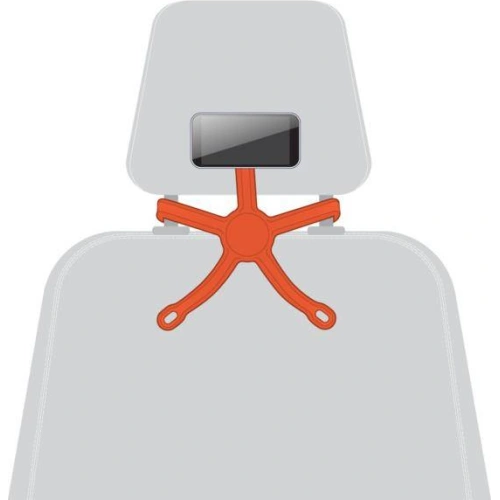 Elastyczny uchwyt do telefonu POPSOCKETS PopMount 2 Flex Tangerine