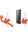 Hurtownia GSM - Elastický držák na telefon POPSOCKETS PopMount 2 Flex Tangerine - POP058 - {ean13} - Hurt