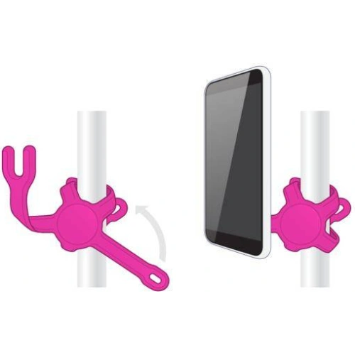 Elastyczny uchwyt do telefonu POPSOCKETS PopMount 2 Flex Miami Sunset