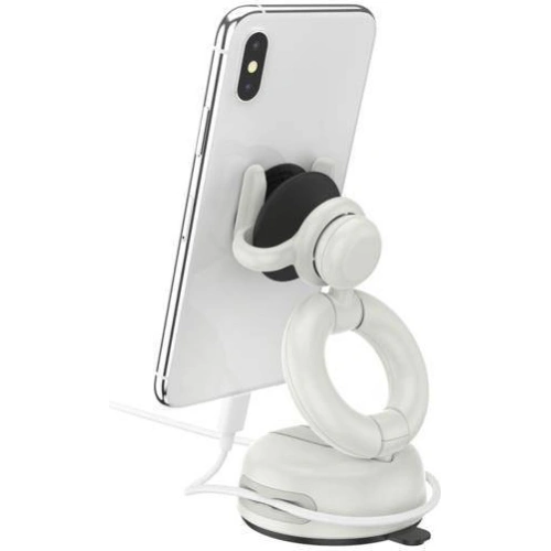 Uchwyt samochodowy POPSOCKETS Dash&Windshield White