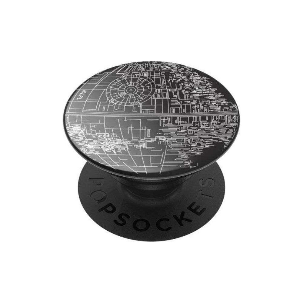 Hurtownia GSM - Držák na telefon POPSOCKETS Standard Star Wars Hliníková Hvězda smrti - POP084 - {ean13} - Hurt