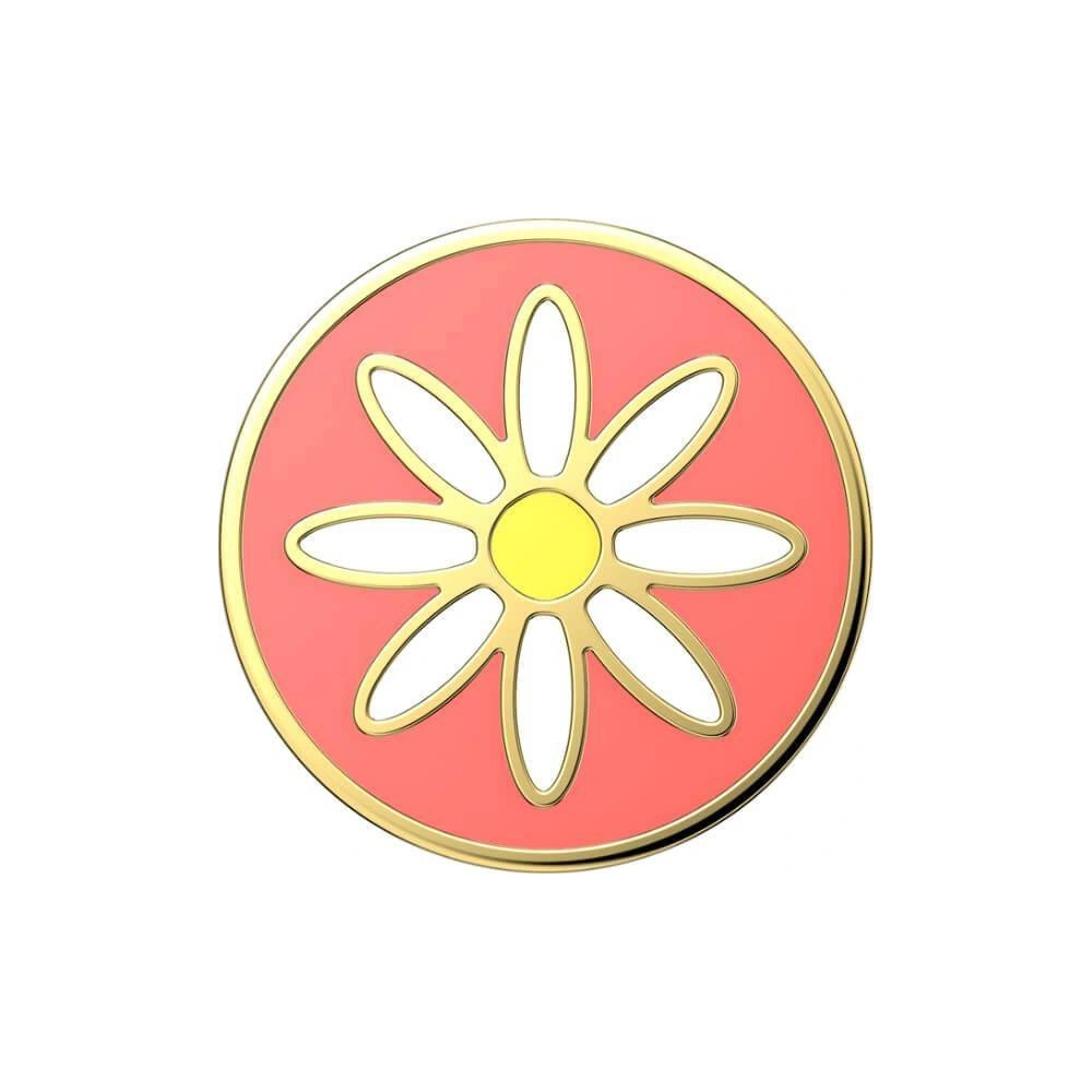 Hurtownia GSM - Držák na telefon POPSOCKETS Premium Enamel Quaint Daisy Coral - POP155 - {ean13} - Hurt