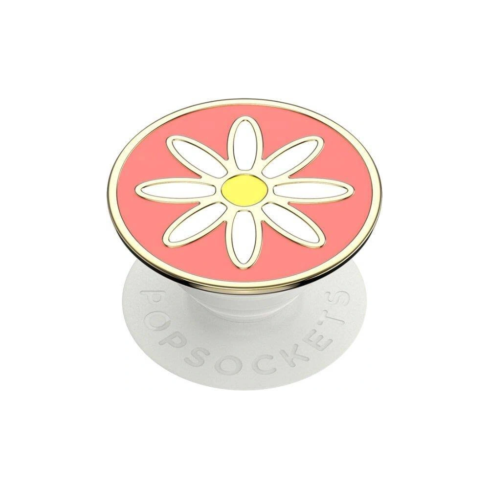 Hurtownia GSM - Držák na telefon POPSOCKETS Premium Enamel Quaint Daisy Coral - POP155 - {ean13} - Hurt