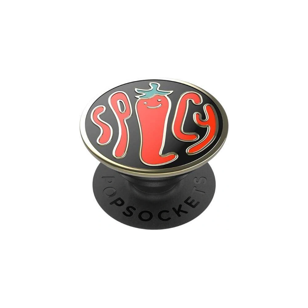 Hurtownia GSM - Držák na telefon POPSOCKETS Premium Enamel Spicy Black - POP192 - {ean13} - Hurt