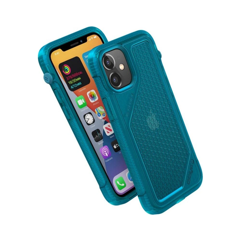 Hurtownia GSM - Etui Catalyst Vibe Apple iPhone 12 mini niebieskie przeźroczyste - CAT055BLUCL - {ean13} - Hurt