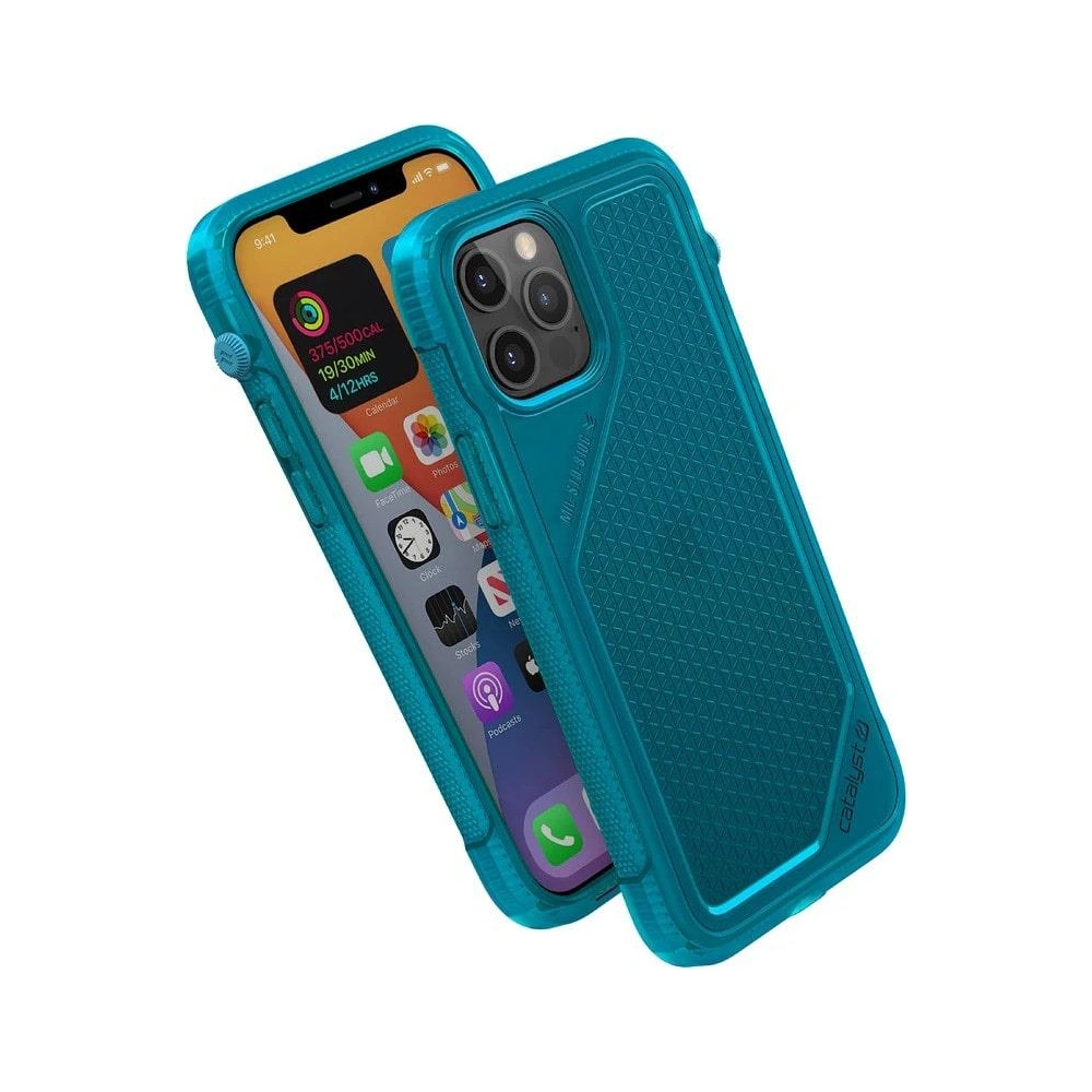Hurtownia GSM - Etui Catalyst Vibe Apple iPhone 12/12 Pro modré průhledné - CAT057BLUCL - {ean13} - Hurt