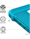 Hurtownia GSM - Etui Catalyst Vibe Apple iPhone 12/12 Pro modré průhledné - CAT057BLUCL - {ean13} - Hurt
