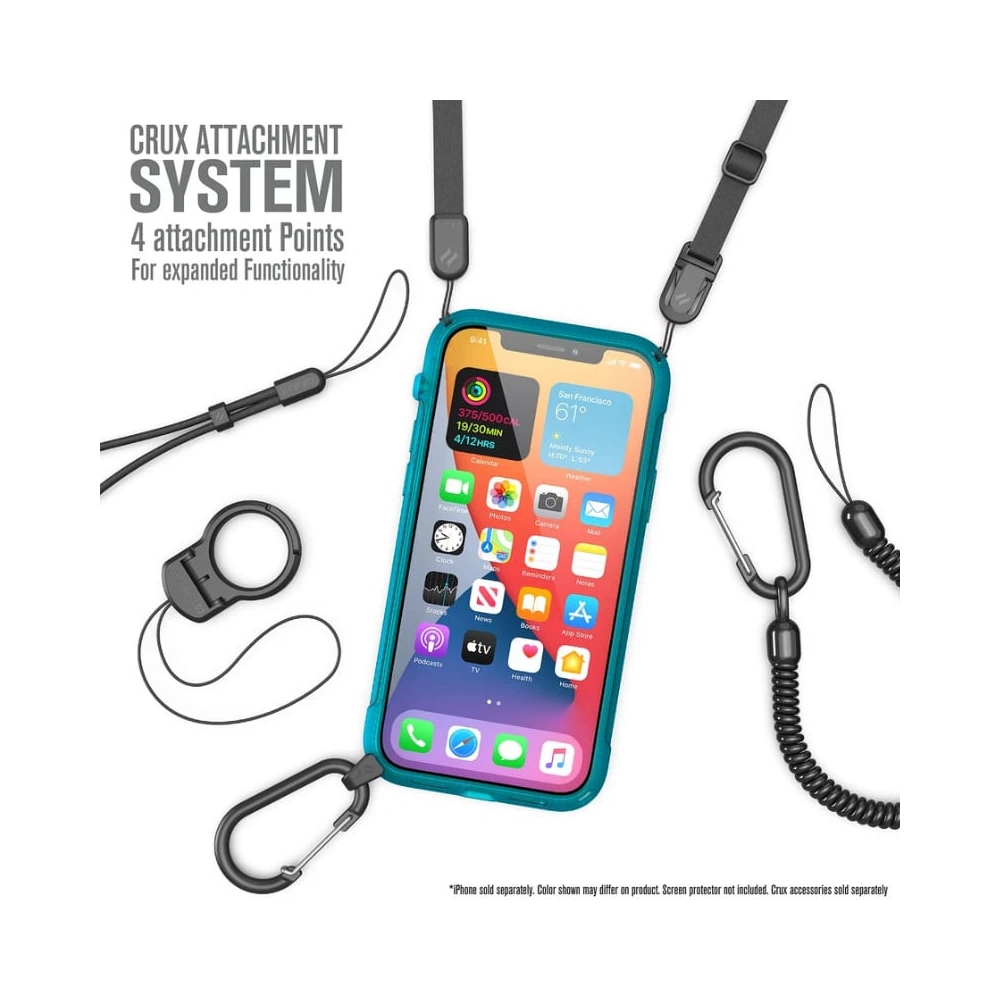 Hurtownia GSM - Etui Catalyst Vibe Apple iPhone 12/12 Pro modré průhledné - CAT057BLUCL - {ean13} - Hurt