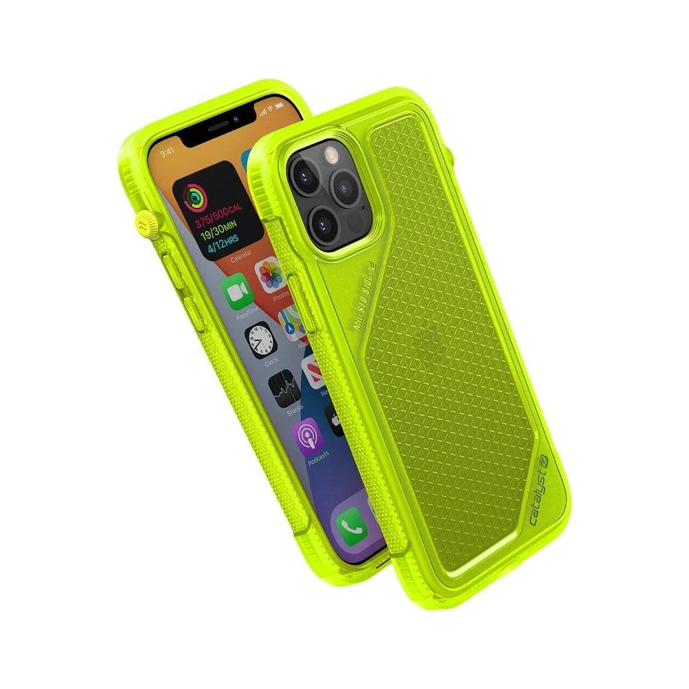 Hurtownia GSM - Etui Catalyst Vibe Apple iPhone 12/12 Pro żółte przeźroczyste - CAT058YELCL - {ean13} - Hurt